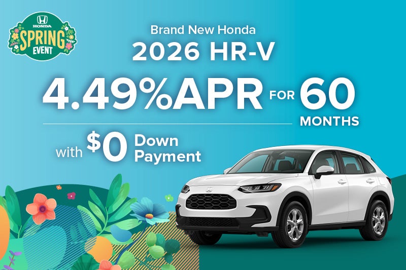 Brand New 2026 Honda HR-V