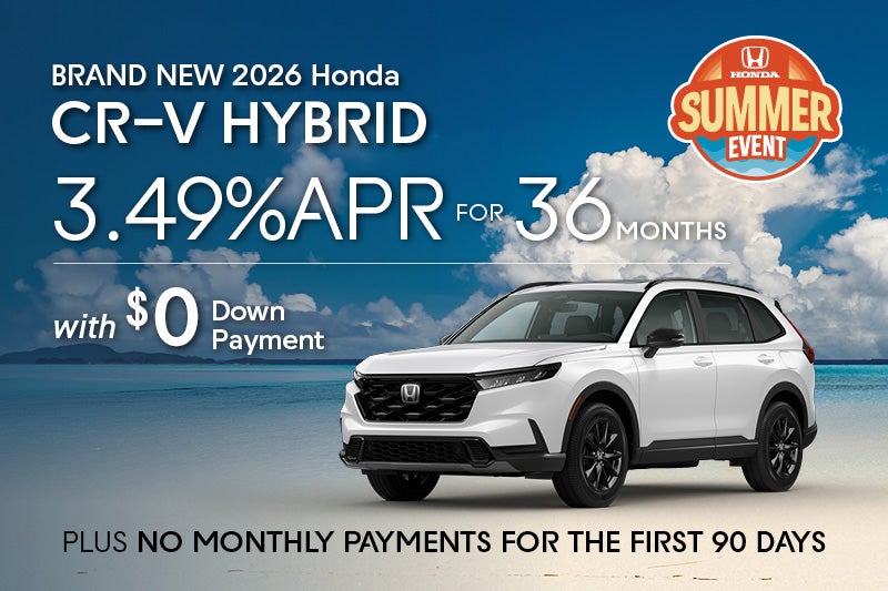 Brand New 2026 Honda CR-V Hybrid
