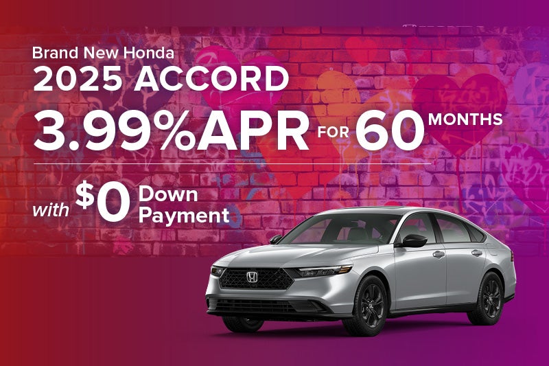 Brand New 2025 Honda Accord