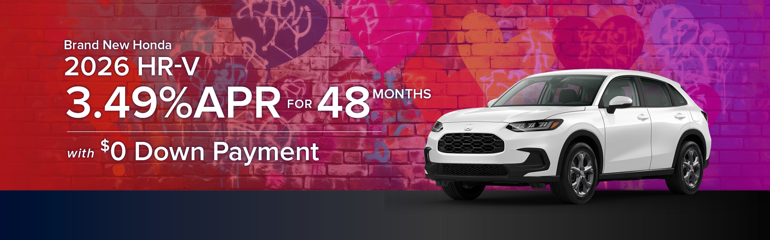 Brand New 2026 Honda HR-V 