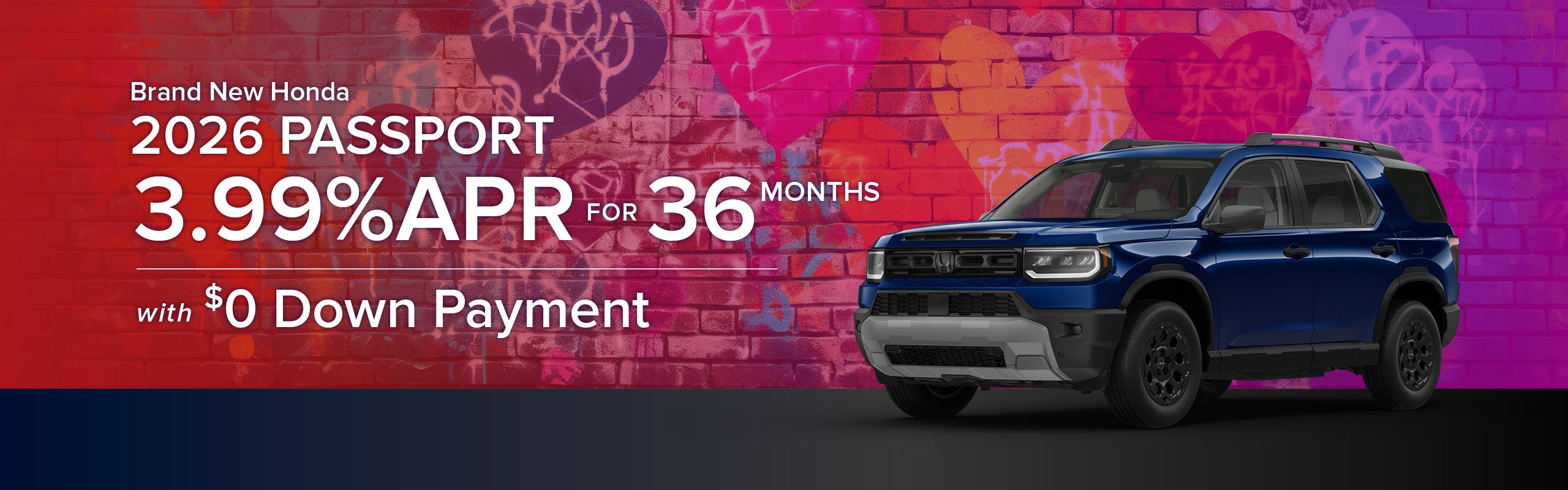 Brand New 2026 Honda Passport