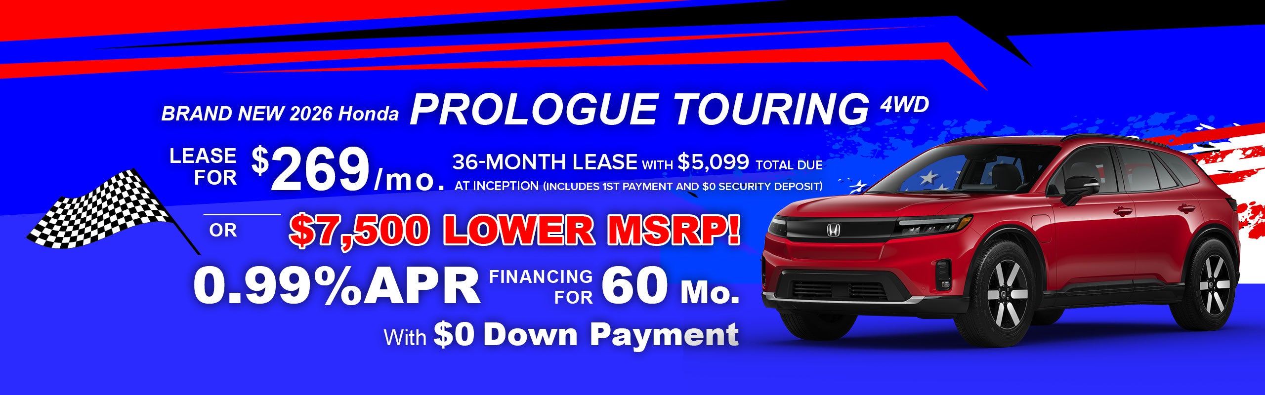 Brand New 2026 Honda Prologue