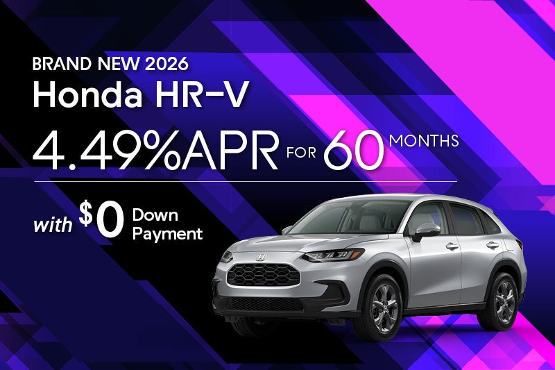 Brand New 2026 Honda HR-V