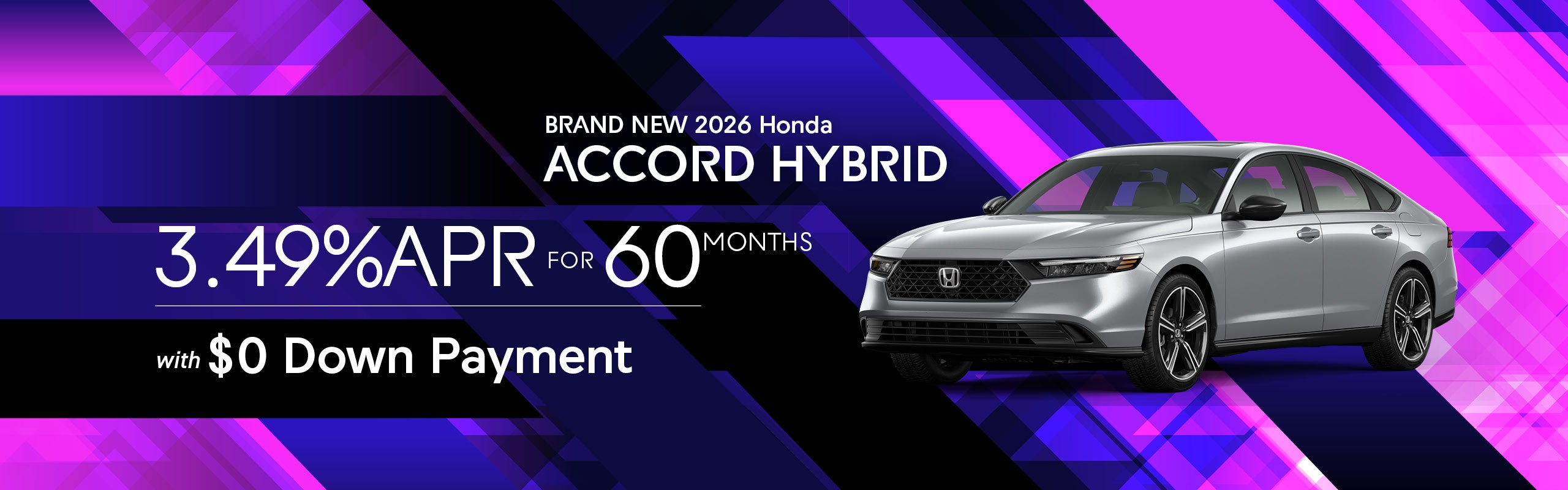 Brand New 2026 Honda ACCORD Hybrid