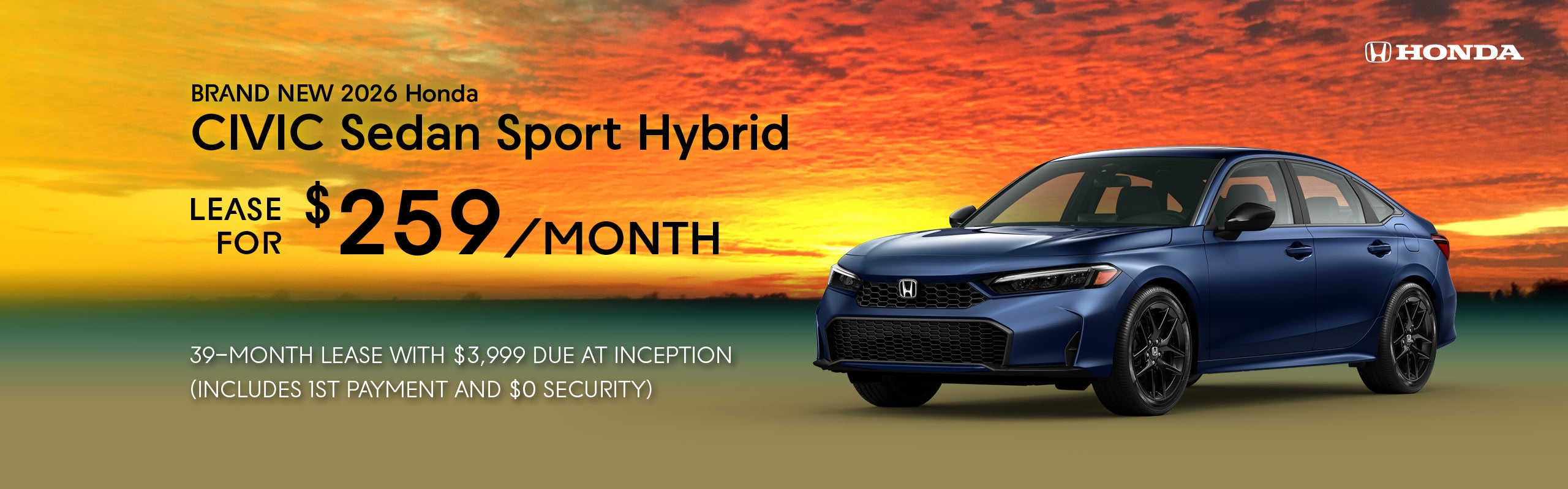 26 Civic sedan Hybrid