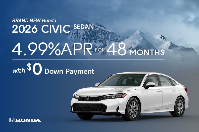 Brand New 2026 Honda Civic