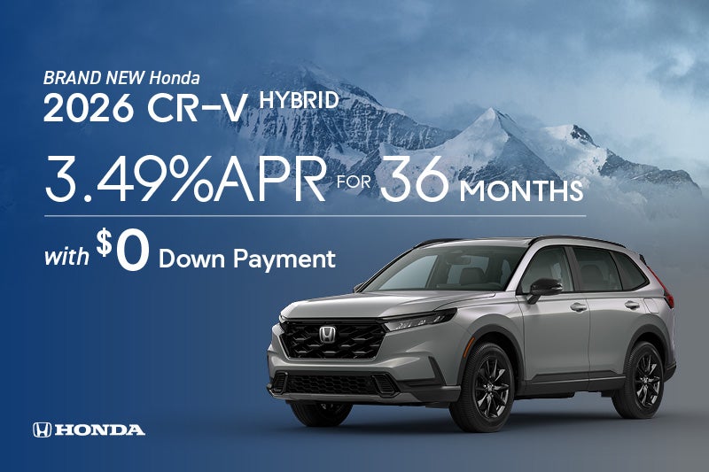 Brand New 2026 Honda CR-V Hybrid